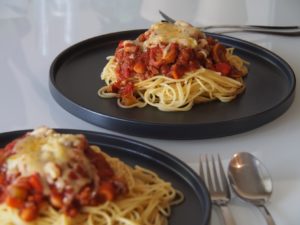 Cooking Blog - Healthy Spaghetti Bolognaise