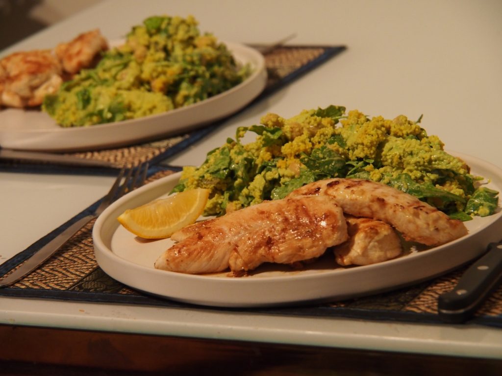 Cooking Blog - Chicken Strips with Tangy Couscous Salad