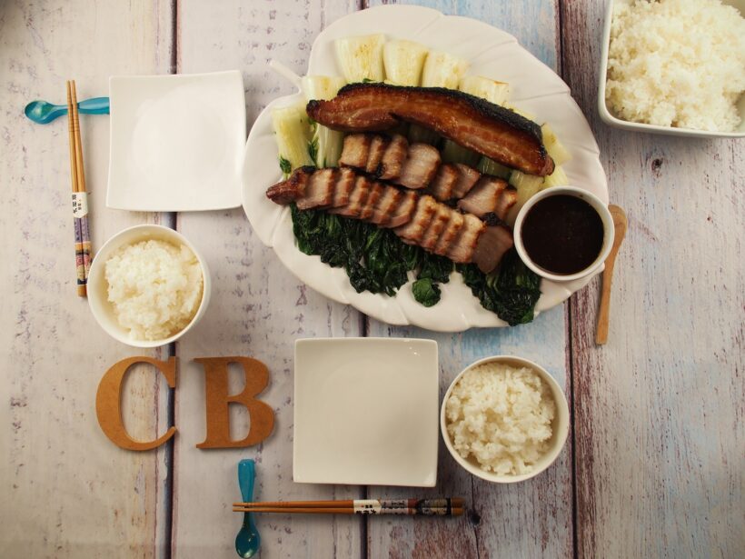 Cooking Blog - Chashu Pork with Bok Choy and Rice 2