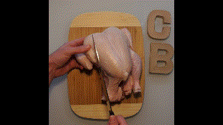 How To Cut up a Whole Chicken - Step 3