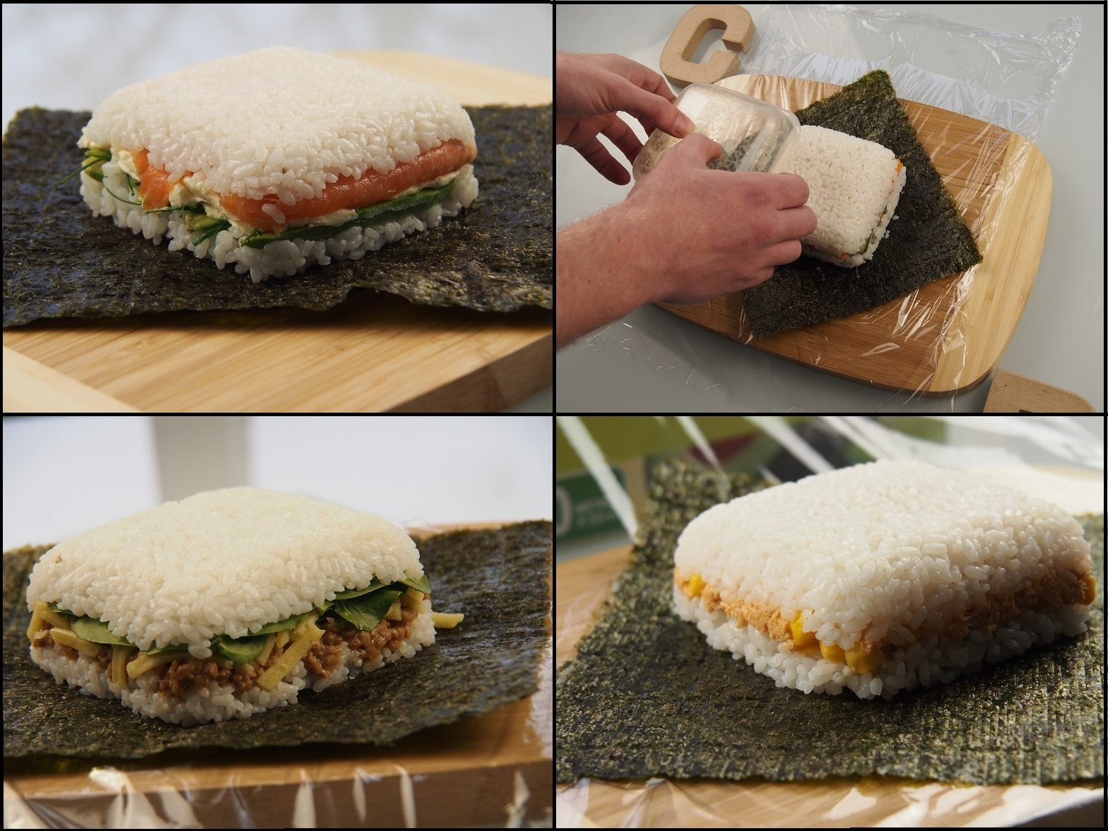 Cooking Blog - Japanese Rice Sandwich – Onigirazu 2