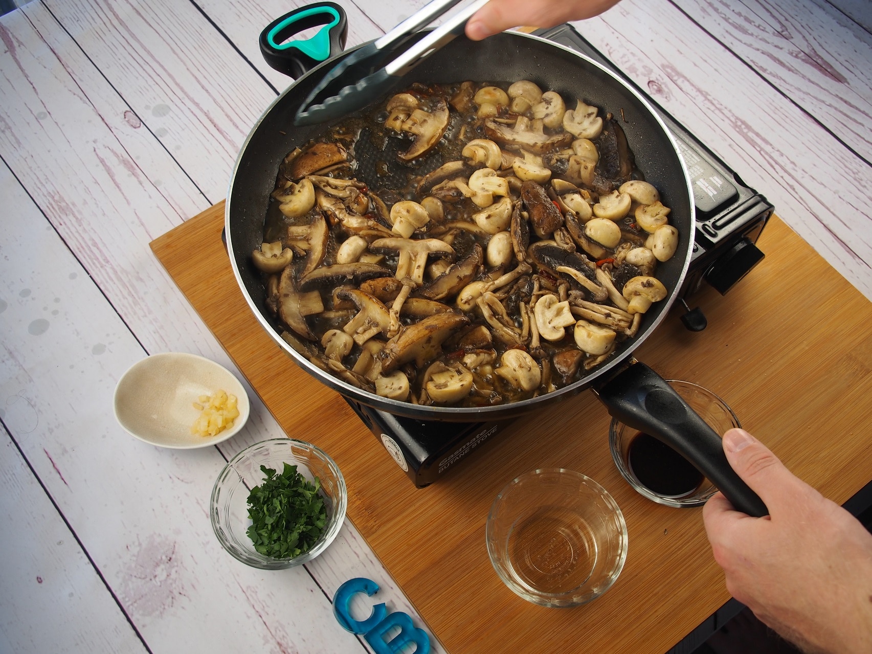 Cooking Blog - Vegan Garlic Mushrooms with Toast 6