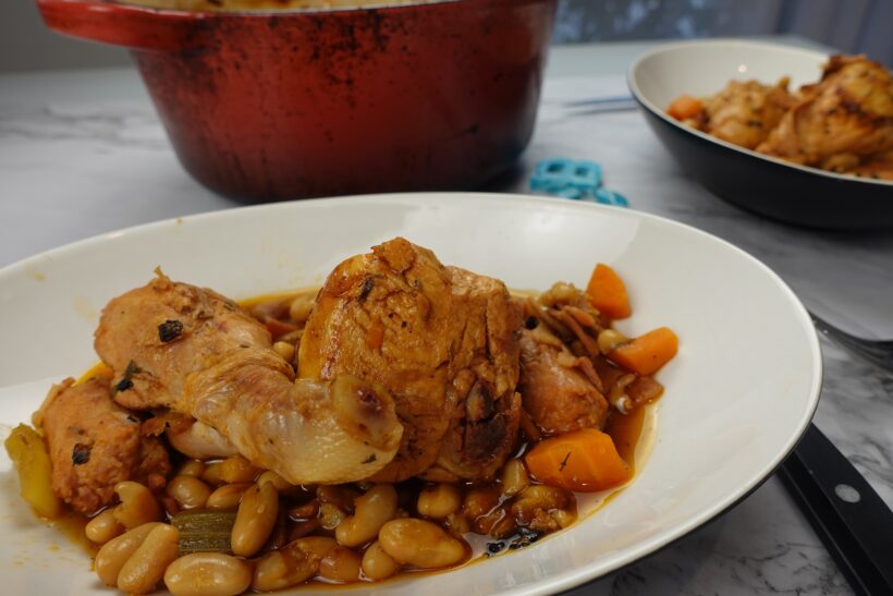 Cooking Blog - Whole Chicken French Cassoulet