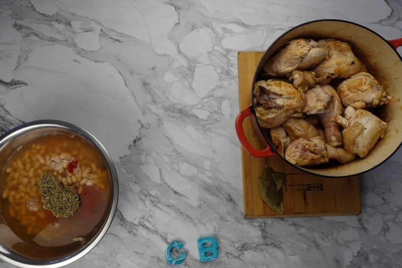 Cooking Blog - Whole Chicken French Cassoulet 11