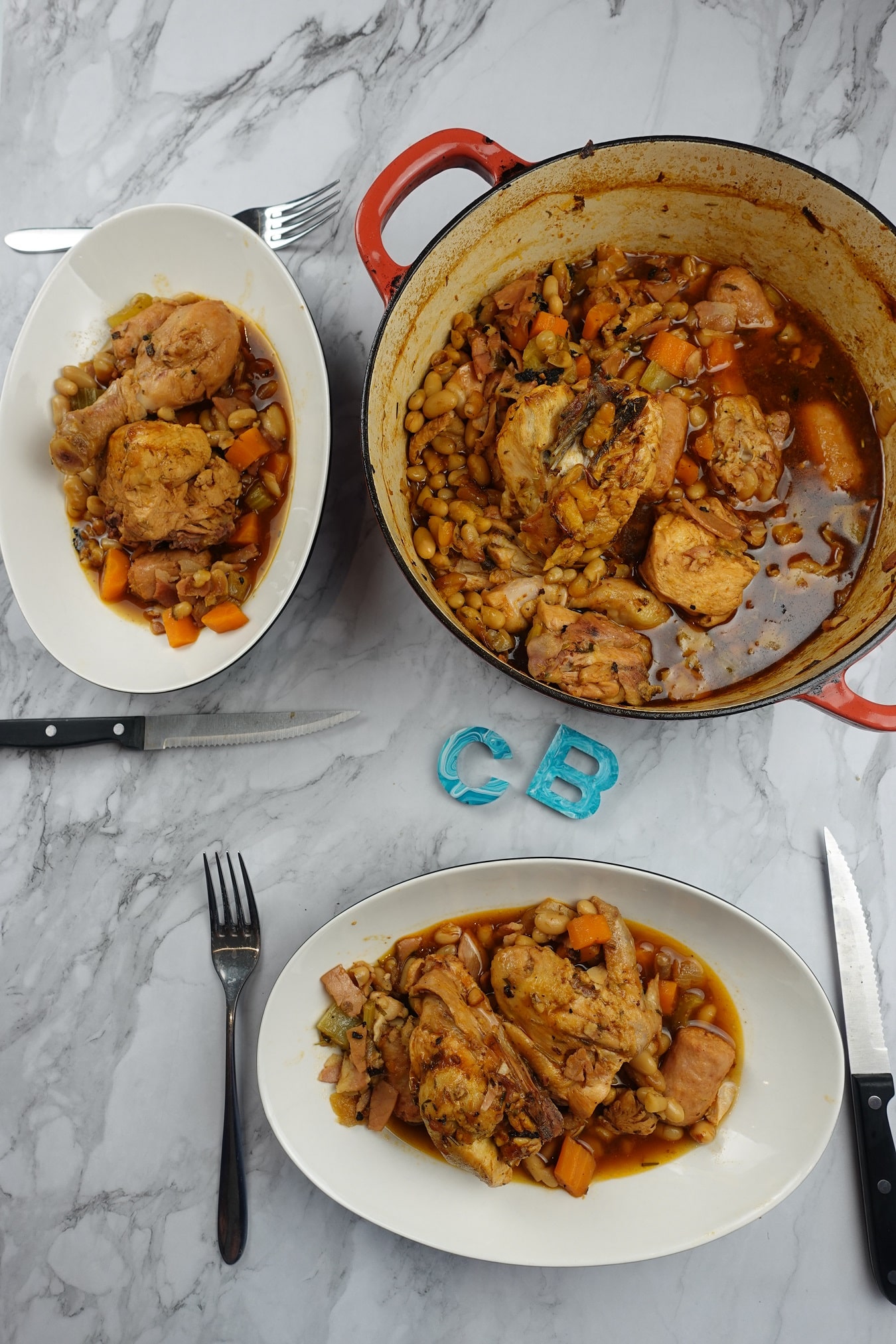 Cooking Blog - Whole Chicken French Cassoulet 15